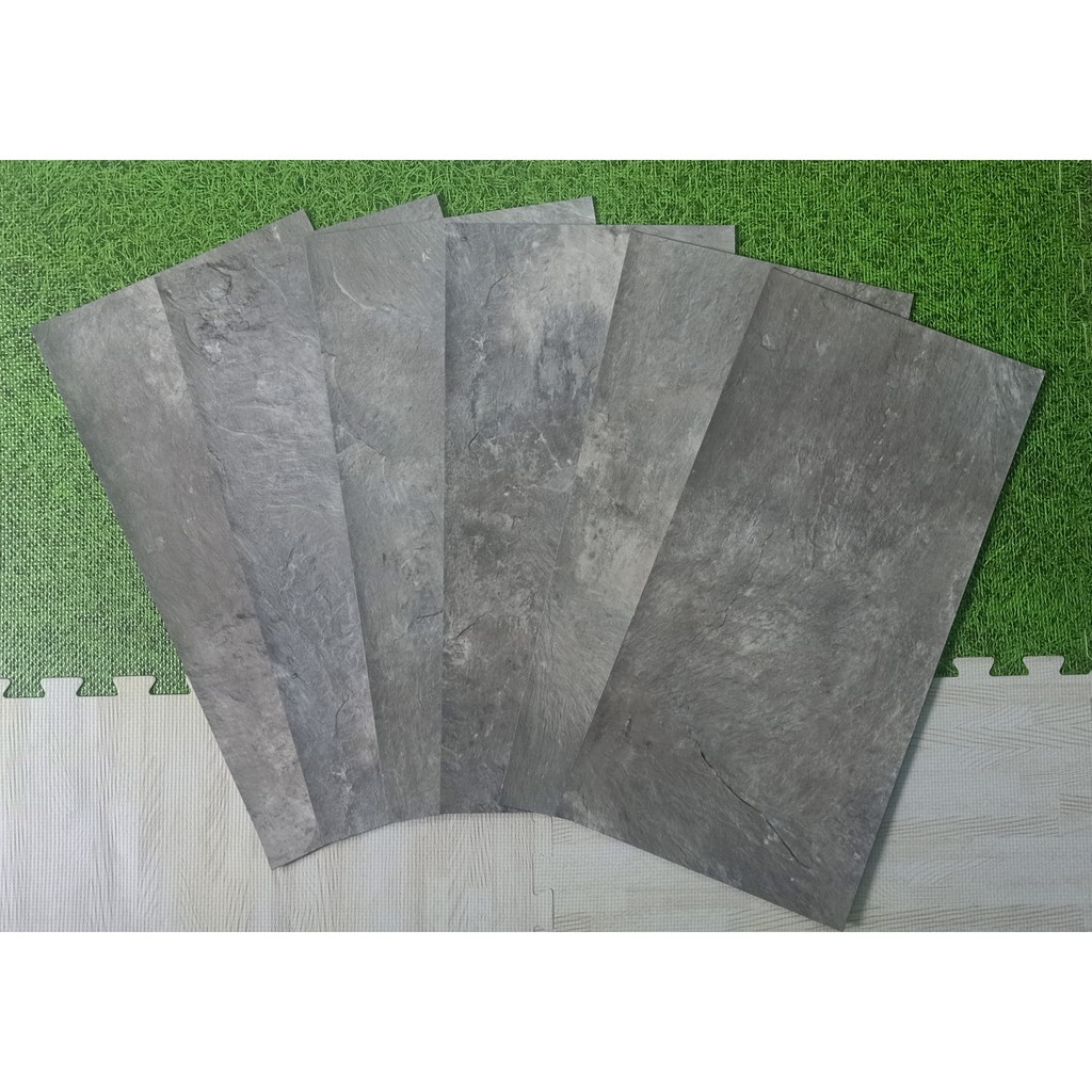 Tấm ốp tường PVC vân đá 30x60 có sẵn keo | BigBuy360 - bigbuy360.vn