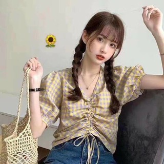 áo kiểu dây rút siêu xinh