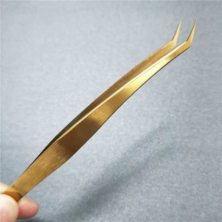 Bộ Nhíp Classic Vàng Gold (Nhíp cong + Nhíp Thẳng)