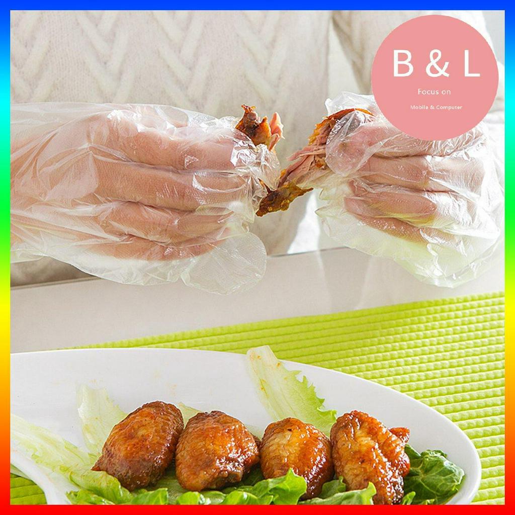 Set 100 găng tay Vinyl dùng một lần chắc chắn siêu thoải mái