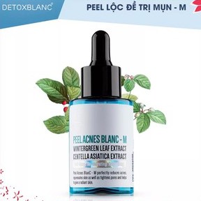 Serum dưỡng trắng hỗ trợ ngăn ngừa mụn Detox blanc-Serum M