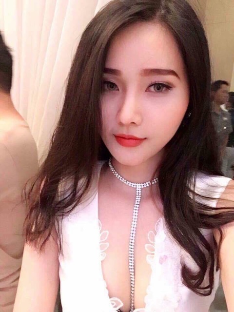 Vòng cổ choker đá