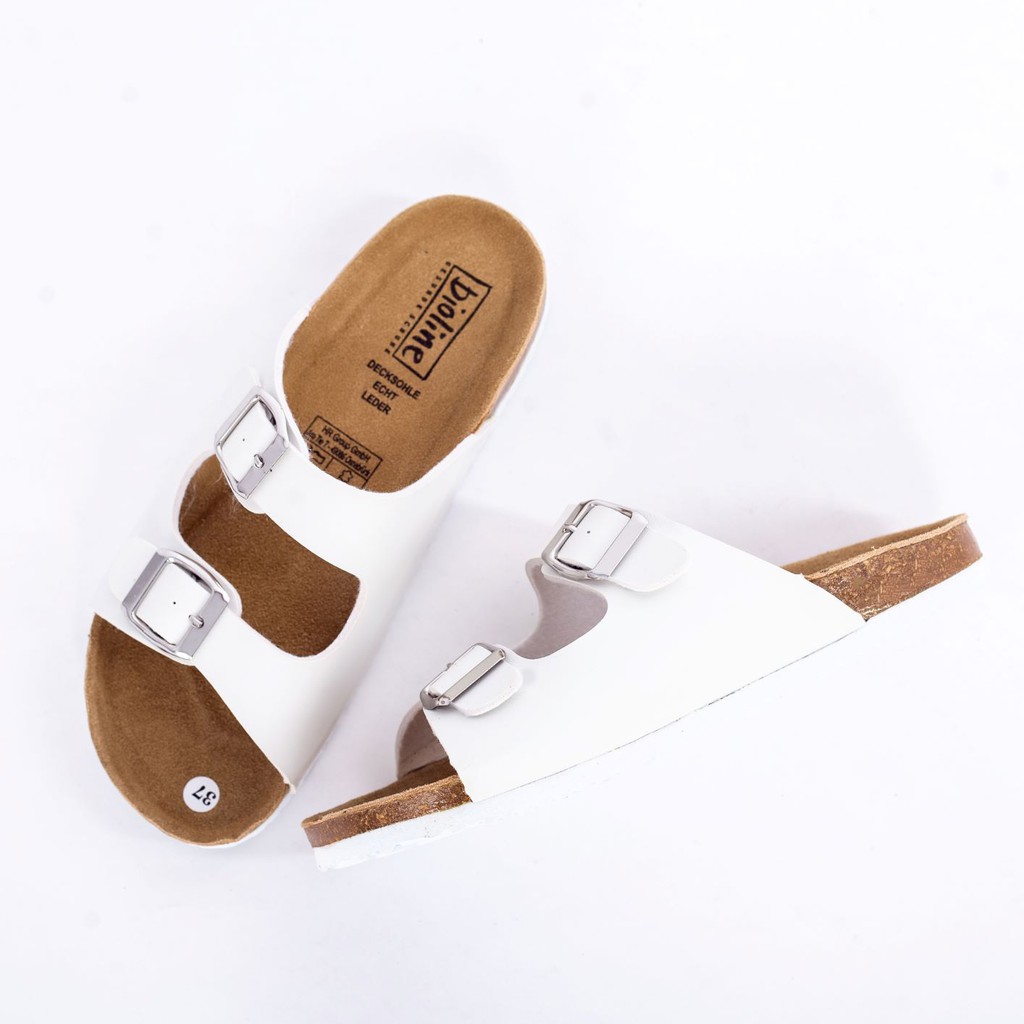 Dép unisex xuất khẩu Châu Âu dòng PU leather Mã D01 birken vietnam bioline