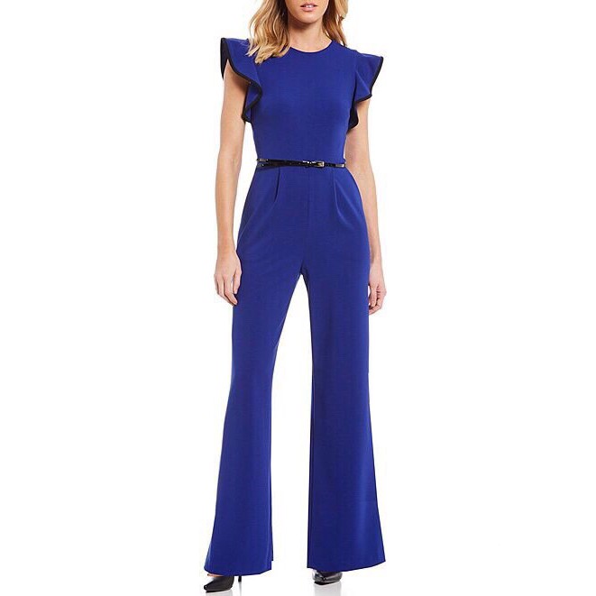 Jumpsuit Dài Cát Hàn C*K Tay Bèo - Size 8 (53-60kg) lỗi dơ nhẹ - 2129