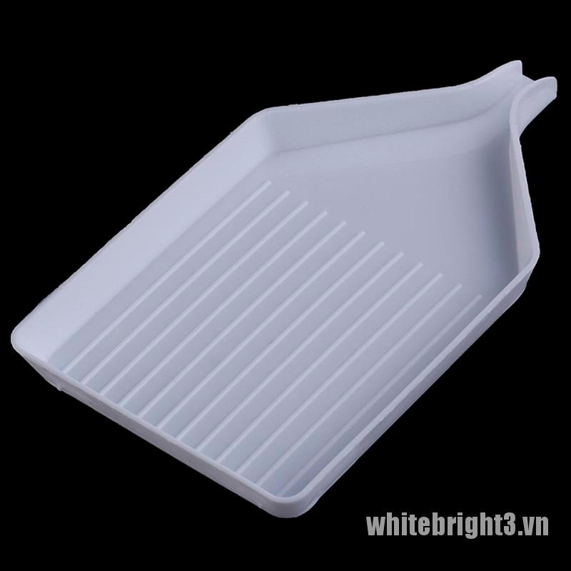 Bộ 10 Khay Đá Màu Trắng Dùng Vẽ Tranh Diy