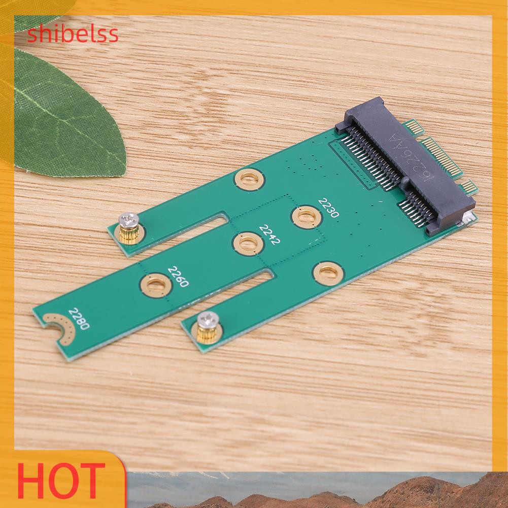 Bộ Chuyển Đổi Shibelss Ngff M.2 B + M Key Sang Msata Mini Pci-E Sata 3.0 Ssd Thẻ | BigBuy360 - bigbuy360.vn