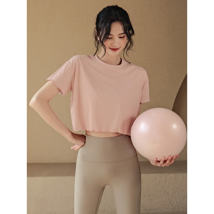 Áo thun thể thao BEAUTYTREND tay ngắn chất liệu thoáng khí thoải mái thời trang cho nữ