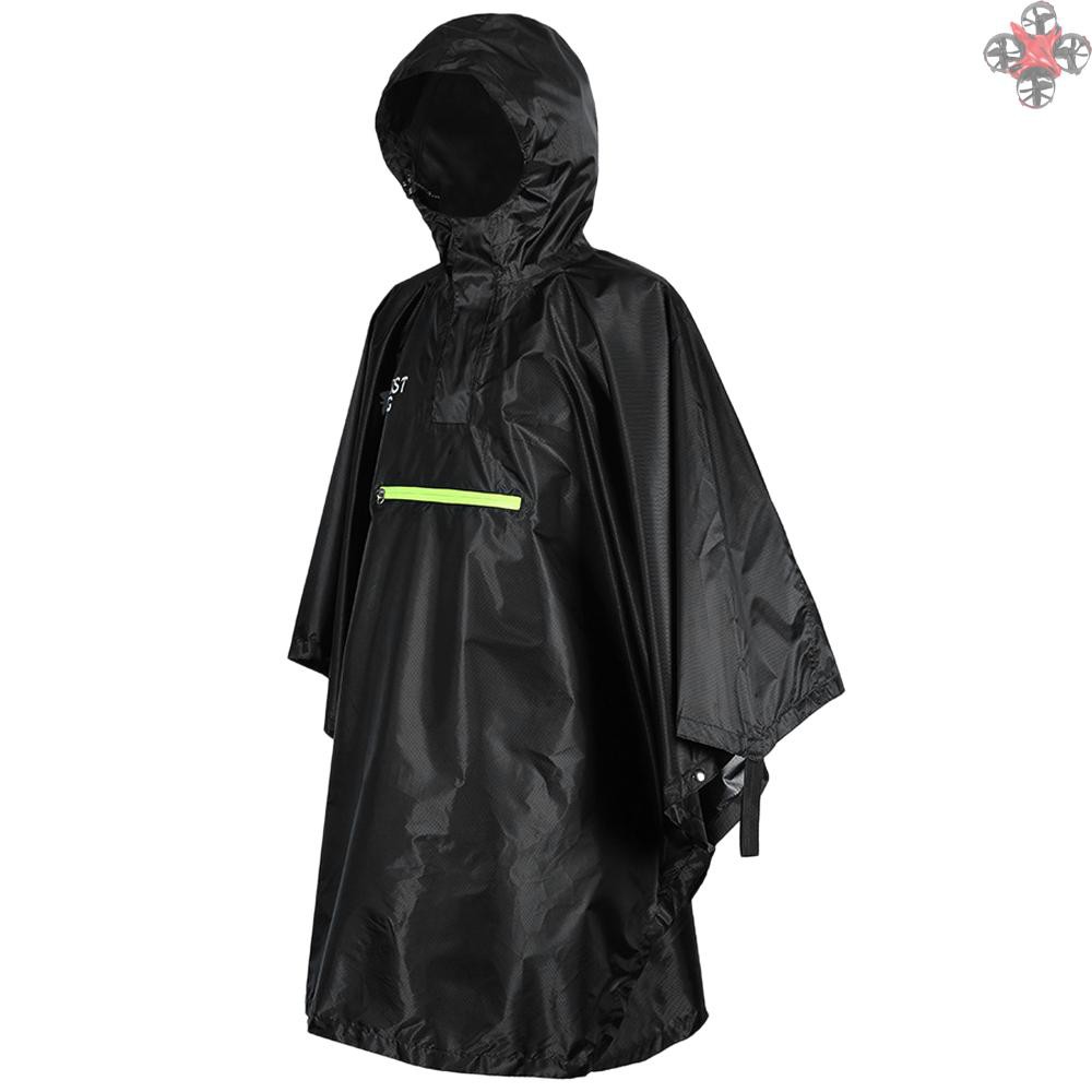 Áo mưa chui đầu chống nước với dải phản quang thời trang cho nam nữ