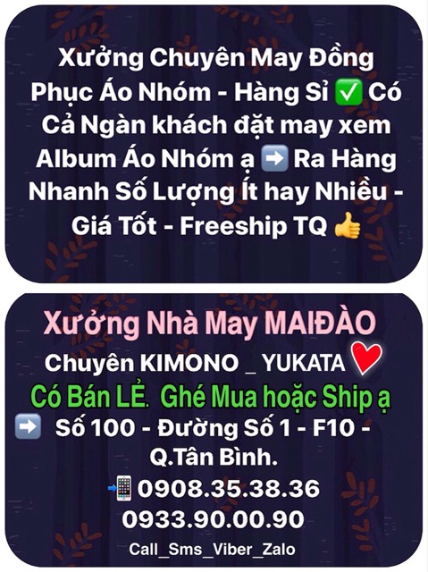 Áo Kimono Hoa Trắng