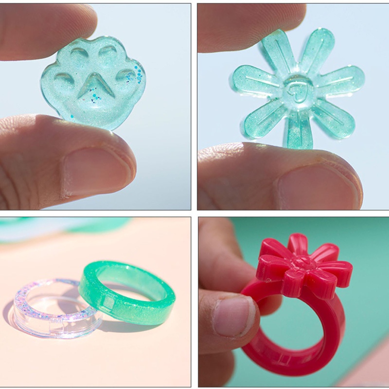 Khuôn Silicone Làm Nhẫn Có Thể Xoay Giảm Căng Thẳng