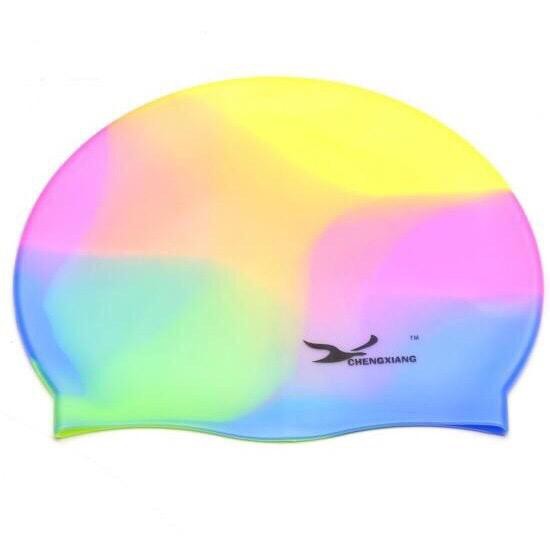 Nón Mũ Bơi silicon nhiều màu sắc