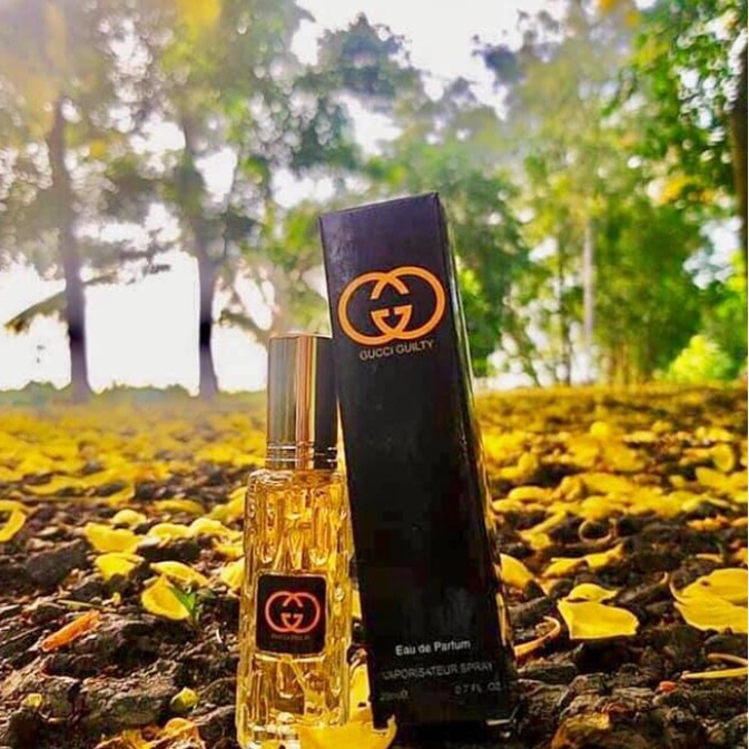 Nước hoa mini Gucci Guilty nam nữ 20ml lưu hương chai dạng xịt nhỏ gọn - Shop Viloet