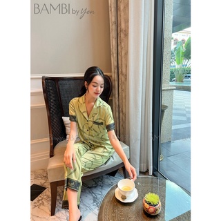 Bộ lụa mặc nhà cao cấp BAMBI by Yen - 912