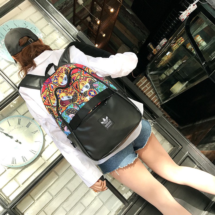 [NGHIỆN TÚI GIÁ GỐC + VIDEO THẬT] Balo Adidas Originals Clover Dairy Cows Backpack - HÀNG XUẤT DƯ Xịn 100% / Mẫu 10