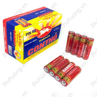  [sỉ ib] Hộp 40 viên pin con thỏ size AA, AAA