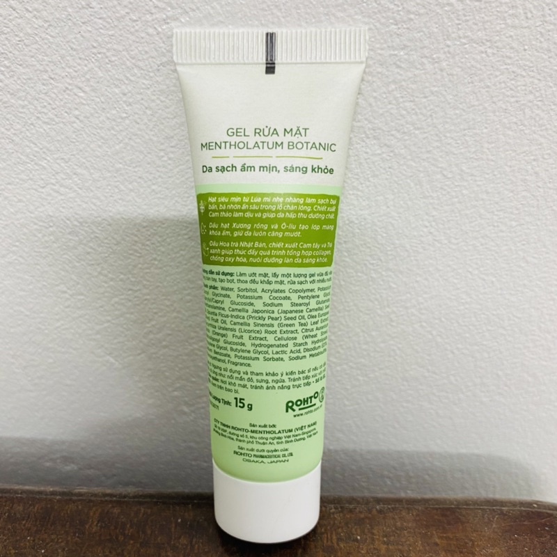 Sữa rửa mặt Botanic 15g