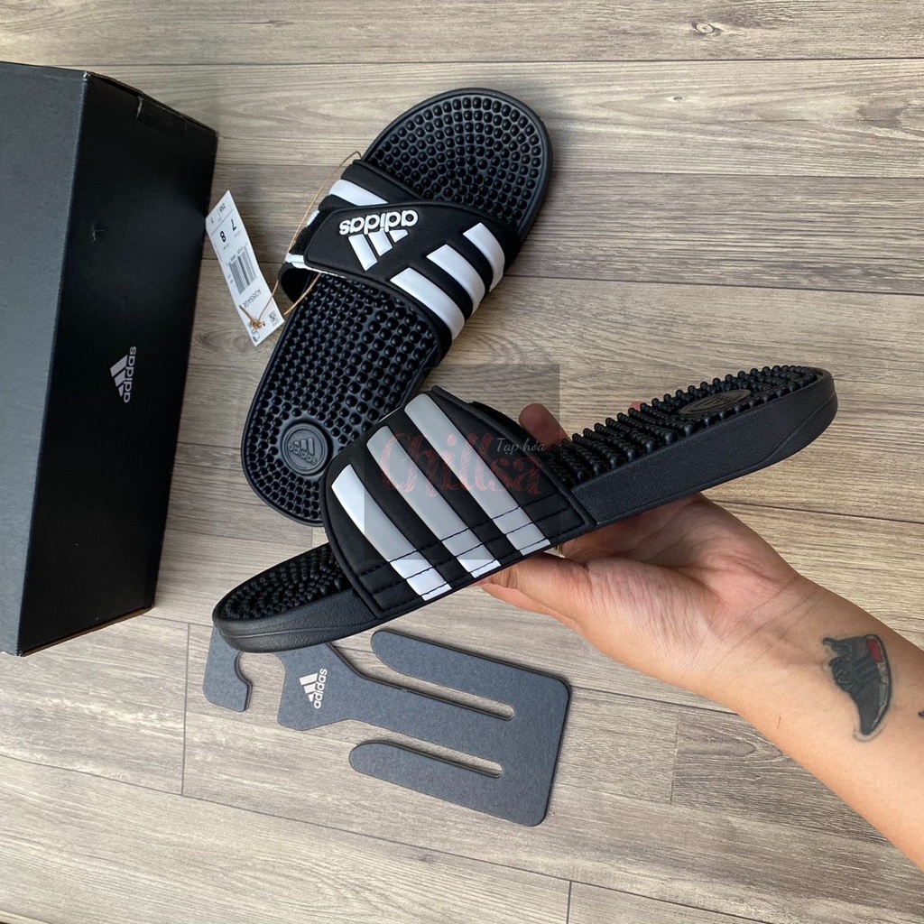 Dép ADIDAS ADISSAGE SLIDES F35580 G28843  Authentic mang êm chân, bền đẹp