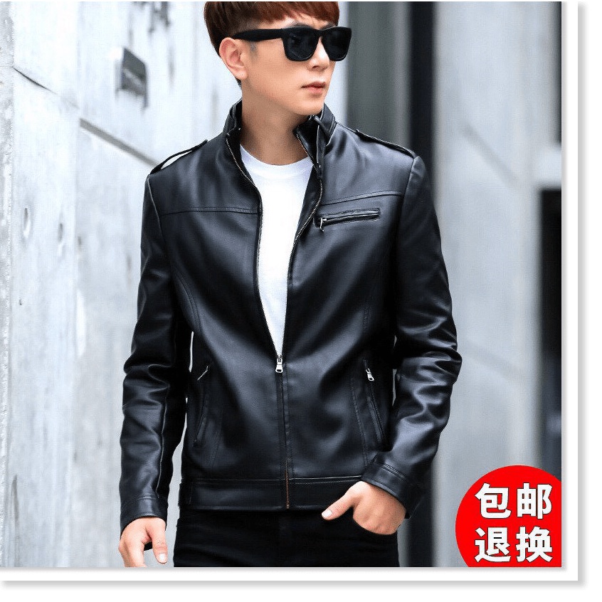 Áo khoác da nam dây kéo đồng da xịn k bong tróc cực ngầu cho anh em KME FASHION