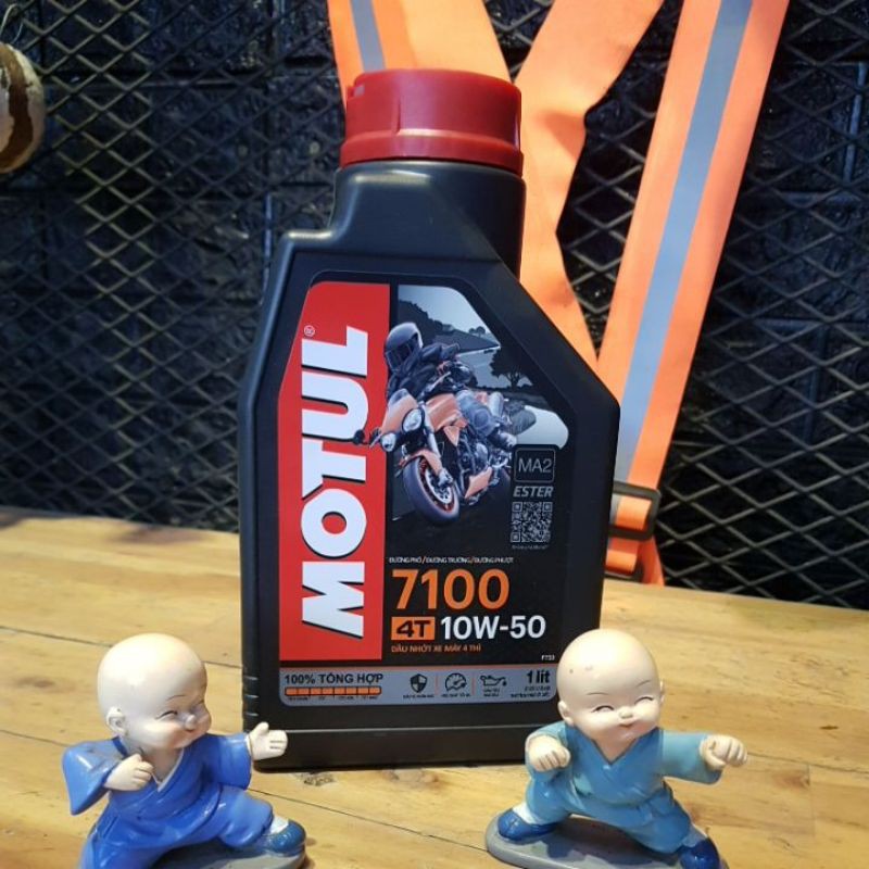 [BÁN NHƯ CHO] Nhớt motul 7100 10W50, nhớt 100% tổng hợp motul 7100 10W50 đem lại êm ái cho xe có bán 800ml thêm chọn lựa