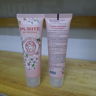 Sữa dưỡng thể sáng mịn purite by provence Cherry blossom ( hoa anh đào )
