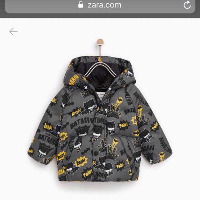 Áo phao zara nhí