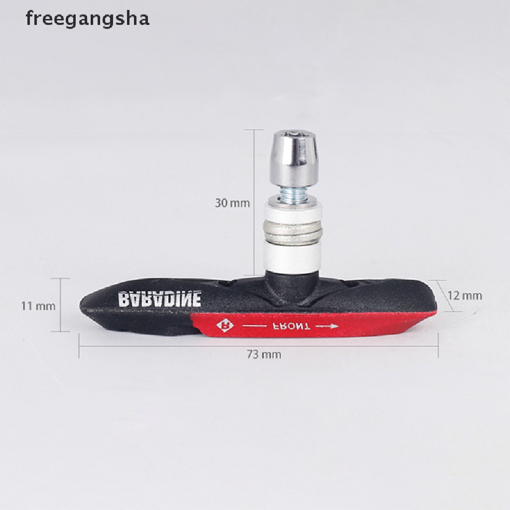 [FREG] MTB-959V Mountain Bike Brake Pads MTB Bicycle Braking V-Brake Shoes with Blocks FDH