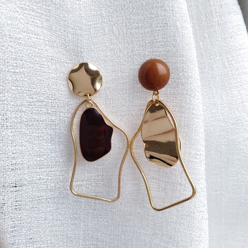 Hoa Tai Dáng Dài Phong Cách Retro Sang Trọng A0003