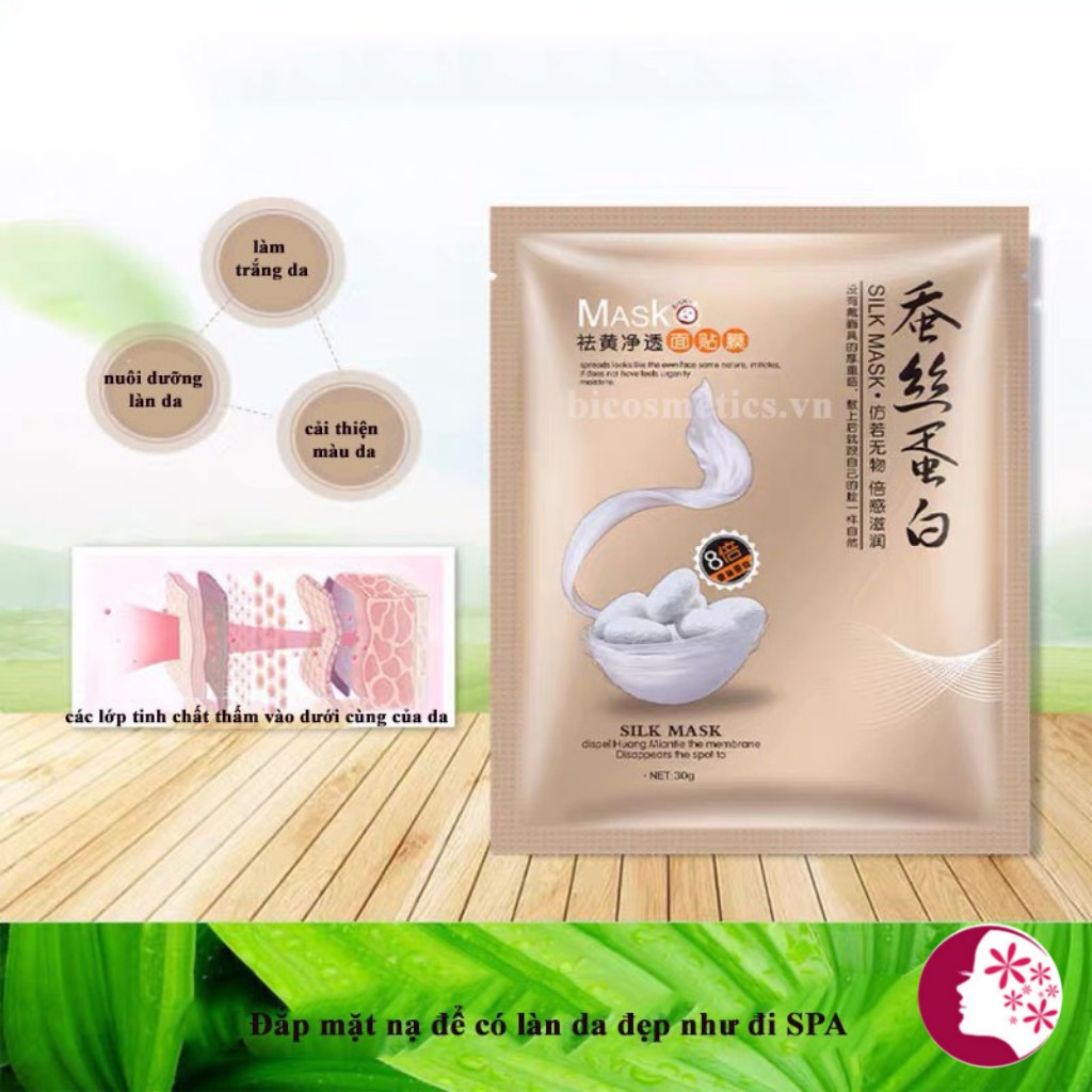 Mặt nạ dưỡng trắng da cấp ẩm thải độc da làm tươi mới mịn da mask nội địa | BigBuy360 - bigbuy360.vn