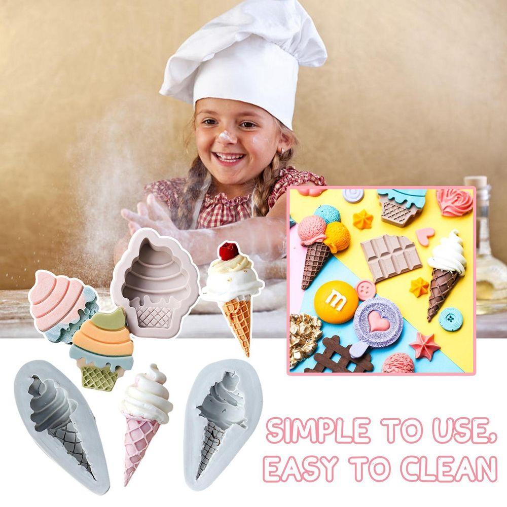 Khuôn Làm Bánh Bằng Silicone DIY Hình Nón Cho Bé
