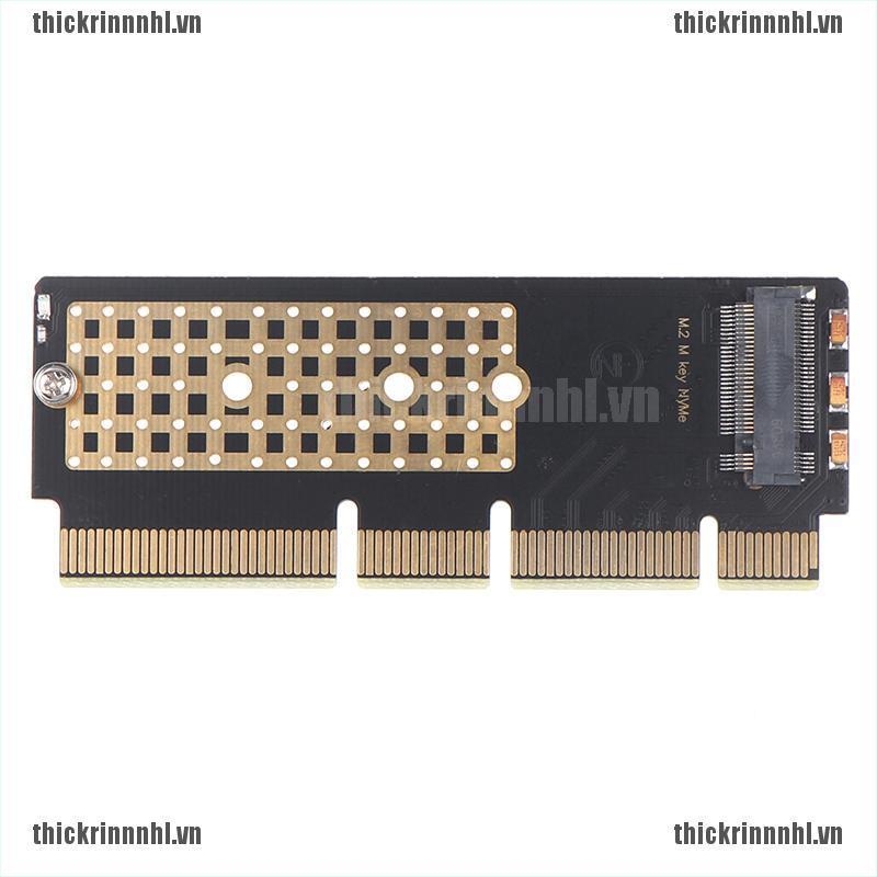 <Hot~new>M.2 NVMe SSD to PCIe Card M2 Key M Driver Hard Drive Adapter x4x8x16 Slot