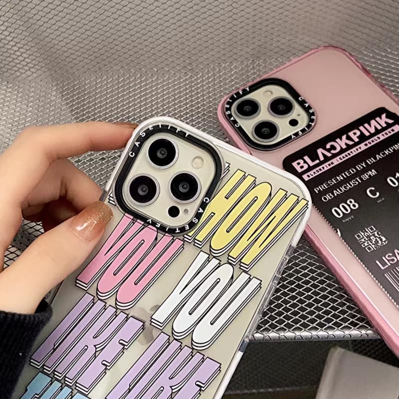 Ốp iphone ốp lưng casetify Blackpink ốp trong suốt chống sốc 7plus/8plus/x/xr/xs/11/12/13/pro/max/plus/promax