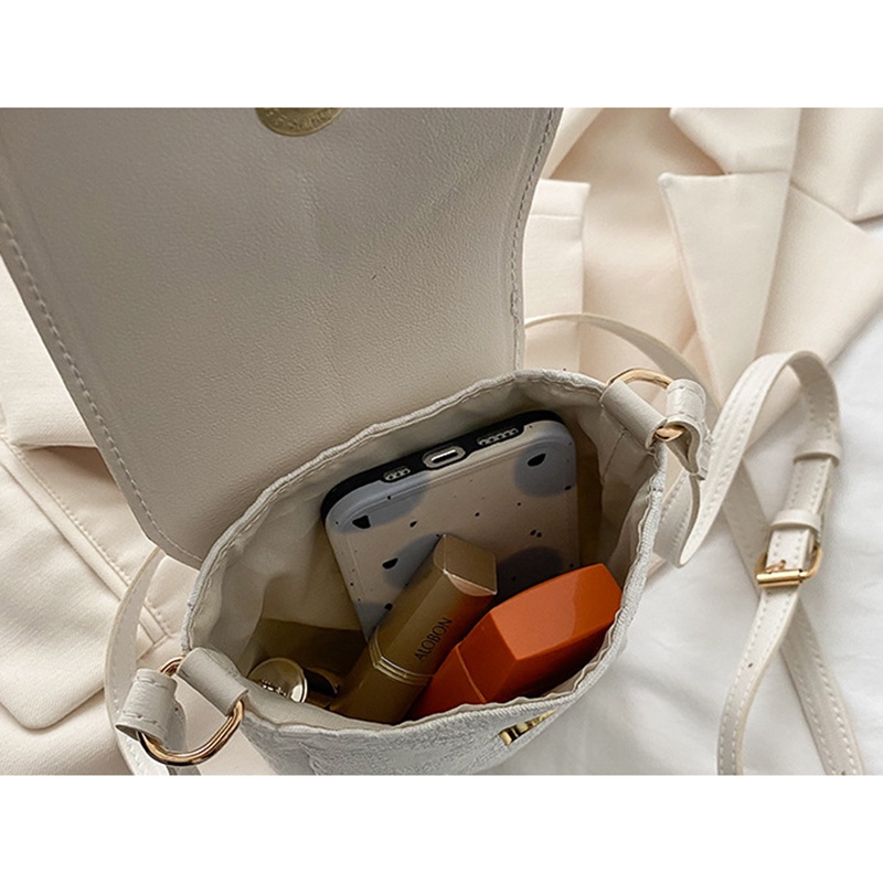 IELGY Túi Đeo Chéo Hình Hoa Dễ Thương Phong Cách Hàn Quốc Cho Nữ