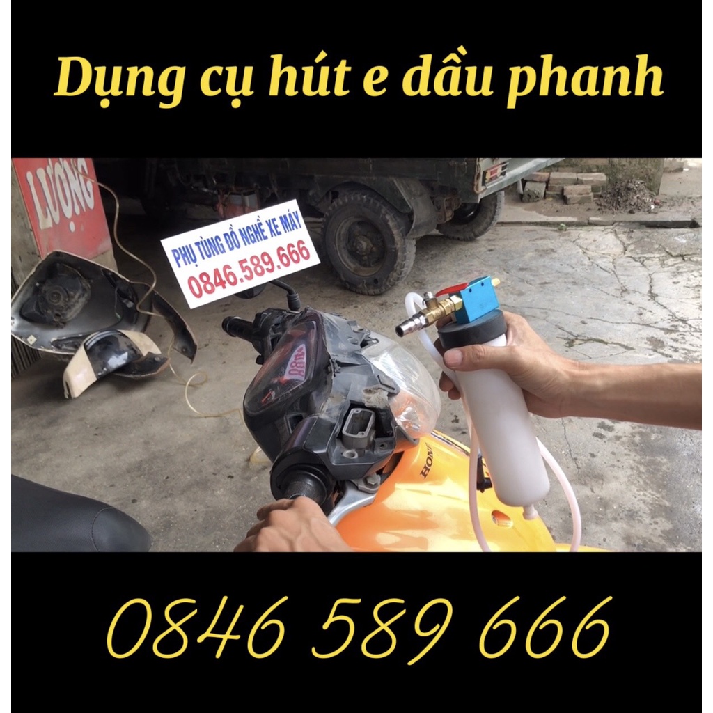 Bộ Hút Xả E Dầu Thắng Đĩa Xe Máy Ô Tô