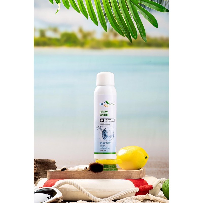 [BIOCOS] Xịt kem chống nắng, dưỡng trắng dưỡng da và bảo vệ da BIOCOS Snow White | BigBuy360 - bigbuy360.vn
