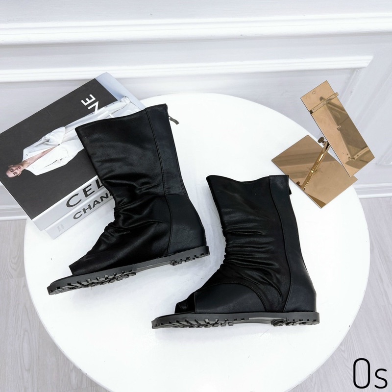 CỰC PHẨM - Sandal Chiến Binh Xỏ Ngón Da Siêu Mềm Đế 5cm Hàng Chuẩn Loại 1