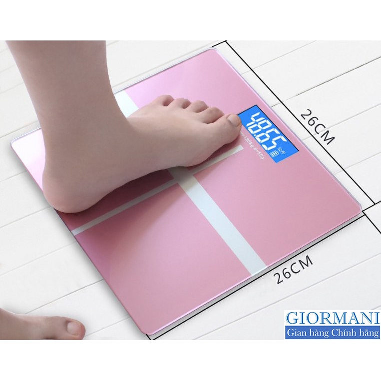 Cân sức khỏe gia đình điện tử có thể sạc Pin - Hàng cao cấp GIORMANI