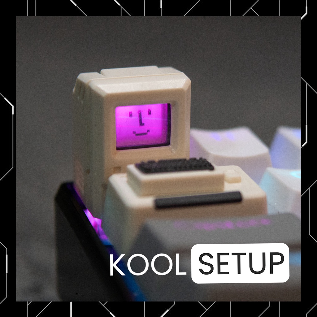 NÚT KEYCAP ESC MACINTOSH 1981 DÀNH CHO BÀN PHÍM CƠ XUYÊN LED ABS