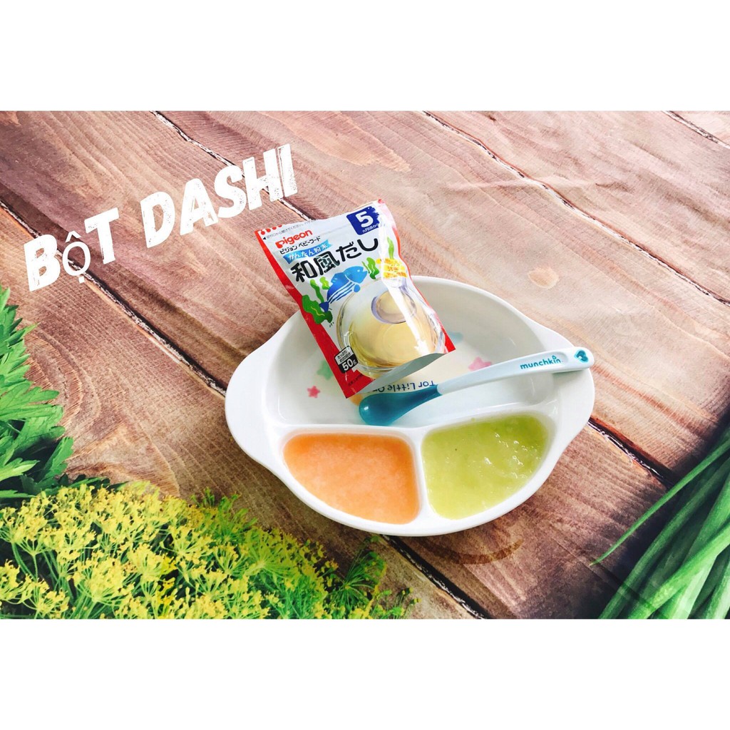 Bột Nêm Cho Bé Dashi Pigeon 50g vị rong biển, cá bào