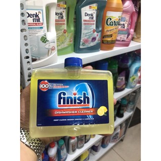 nước vệ sinh máy rửa bát chén finish Maschinen pfleger 250ml