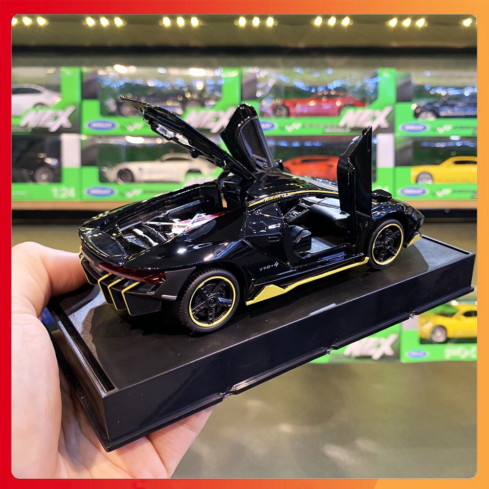 Mô hình xe Lamborghini Centenario LP 770-4 tỉ lệ 1:32 hãng MINIAUTO