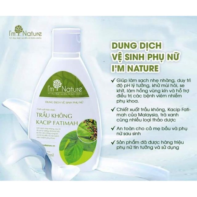 Dung Dịch Vệ Sinh Trầu Không