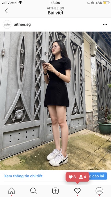 [Mã FAGREEN1505 giảm tới 30K đơn 99K] [AITHEE] Váy cổ tròn Basic dress | BigBuy360 - bigbuy360.vn