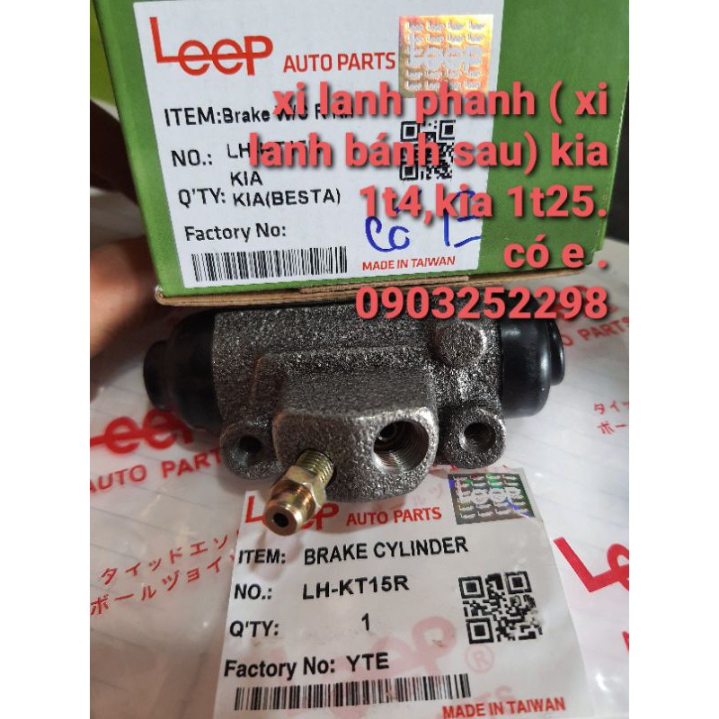 [Mã LIFEAU5SALE giảm 20k đơn 50k] Đôi xi lanh phanh sau kia 1t4 - heo phanh sau kia k2700,k3000 xi lanh đờ lu