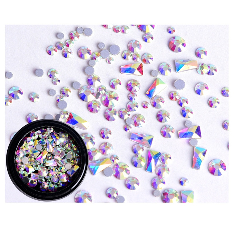 Đá Pha Lê 3D Sang Trọng Trang Trí Móng Tay Nghệ Thuật