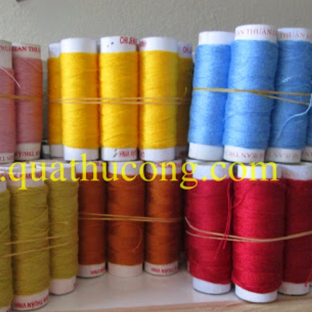 CHỈ JEAN ĐA SẮC MÀU