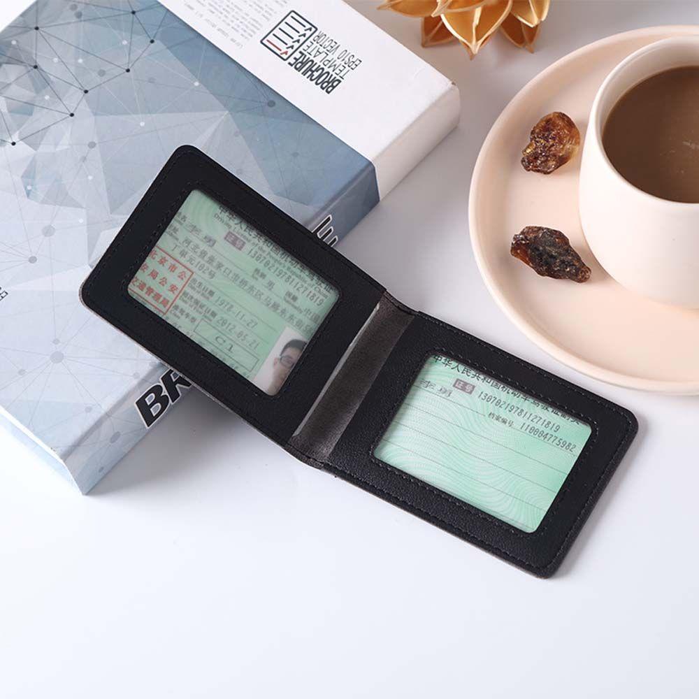 FORBETTER Ví Da PU Đựng Bằng Lái Xe Màu Kẹo Ngọt Phong Cách Vintage