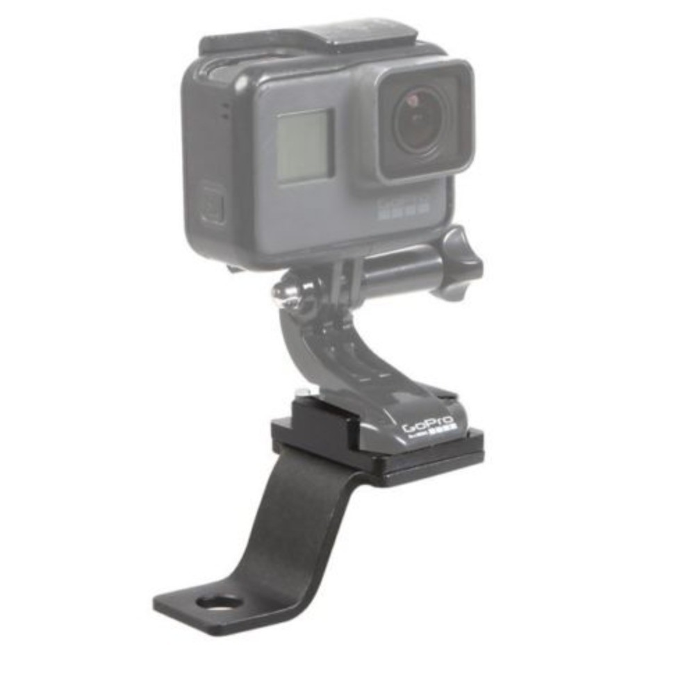 Pat CNC Gắn chân gương xe máy ( mầu ĐEN ) cho Gopro, Sjcam, Eken,...