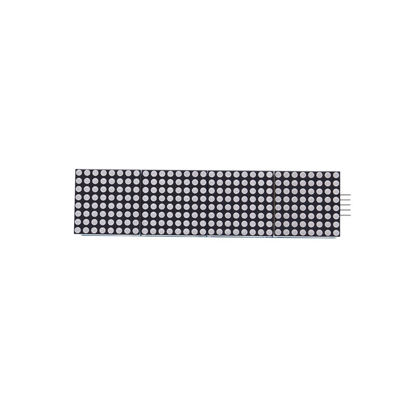 MAX7219 Microcontroller 4 In 1 Display LED 5P Line Dot Matrix Module for Arduino