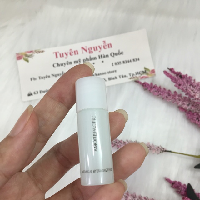 Sữa dưỡng mật tre Amore Botanical Hydrating Fluid mini 5ml