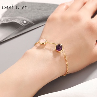 Natural crystal bracelet